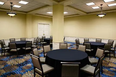 a conference room with tables and chairs in it at The Westin Great Southern Columbus in Columbus