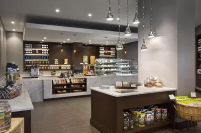 a store with a counter in a grocery store at Hyatt Regency Cincinnati in Cincinnati