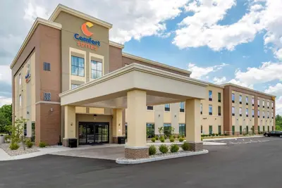 a rendering of a building with a carolina suites at Comfort Suites Dry Ridge in Dry Ridge