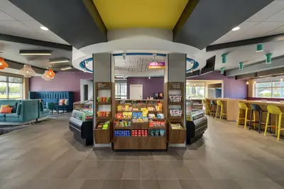 a store with a lot of products on display at Tru By Hilton Sandusky, Oh in Sandusky