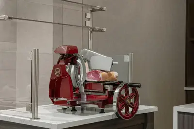 a red scooter on display in a room at AC Hotel by Marriott Pittsburgh Southpointe in Canonsburg