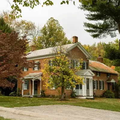 Timeless Winesburg Farmhouse with Deck