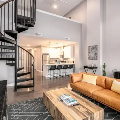 Soaring 2-Bedroom Parkside Loft Walkable to it All