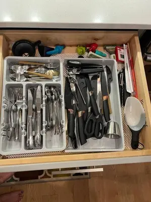 a drawer filled with lots of utensils at Modern/ parking/Eden Park/near Downtown/ FCC in Cincinnati
