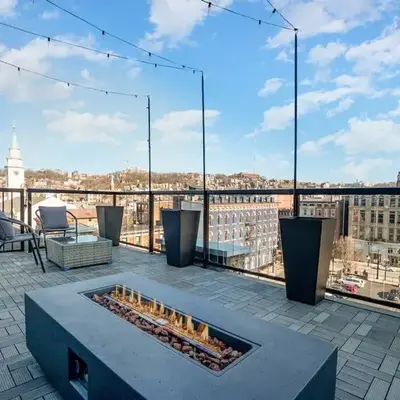 The Penthouse- Heart of OTR w/Rooftop Terrace