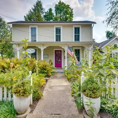 The Porch House Located in Historic Village